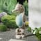 Glitzhome® 21" Faux Granite & Mosaic Seahorse Statue